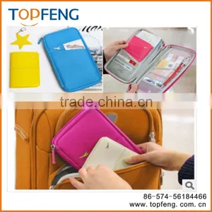 Multi-function Travel Passport Credit Id Card Bag/trip Wallet/Wallet Purse Case thumbnail-1