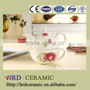 China Good Quality Cheap Ceramic Porcelain Teapot thumbnail-1