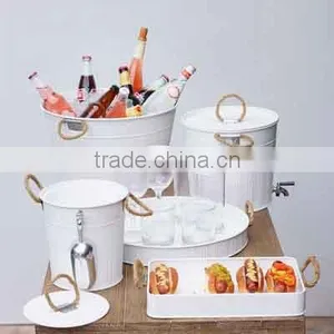 With Bottle Opener Metal Ice Bucket thumbnail-5