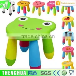 Prinitng Cartoon Logo Customized Waterproof Plastic Folding Chair thumbnail-1