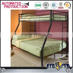 Discount Price Latest Metal Bed Designs Kids Double Deck Bed on Sale thumbnail-3