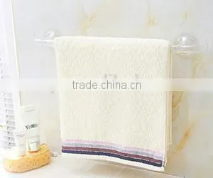 Plastic Single Towel Rack With Sucker thumbnail-1