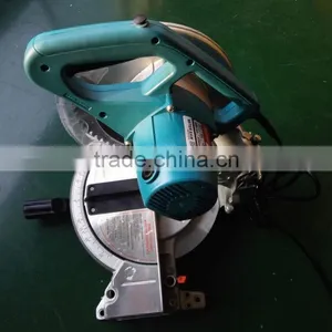 255mm 10in 1650w Power Wood/Aluminum Cutting Cut Off Machine Portable Electric Compound Bench Miter Saw thumbnail-5