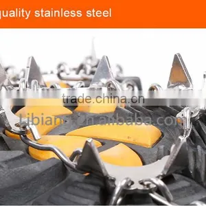 Anti-skidding Chain Crampon Ice Climbing Crampon for Safety Shoes thumbnail-3