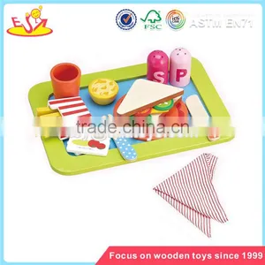 Wholesale Interesting Wooden Role Play Food Toy Funny Toddler Wooden Role Play Food Toy W10B057 thumbnail-1