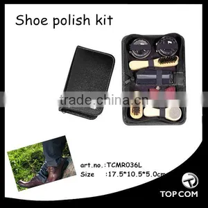 Good Quality Hotel Shoe Cleaning Set in Zipper Bag thumbnail-1