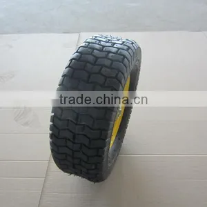 16inch Lawn Mower Air Wheel 6.50-8 With Plastic Rim thumbnail-1