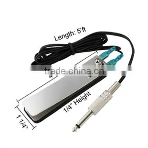 New Mini Stainless Steel Flat Tattoo Foot Pedal Swith For Power Supply thumbnail-1