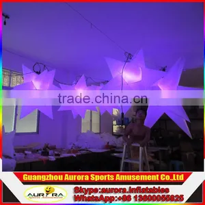 Light Indoor Inflatable Led Light Decorative Hanging Inflatable Star thumbnail-1