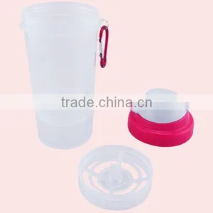 400ML Professional Custom Logo Plastic Sport Water Bottle With Handle thumbnail-3