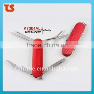 2014 Mini Multi Cute Design LED Metal Utility Keychain Gift Knife K7004ALL thumbnail-1
