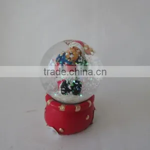 Crystal Balls Dollarma One Dollar Cheapest XMS Christamas Bear Deer Santa SnowFlake Glass 156100-15105 thumbnail-5