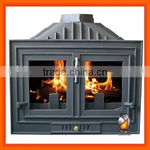 New Style Double Door Cast Iron Wood Burning Cook Stove thumbnail-6