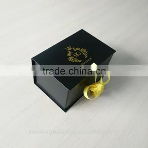 Wholesale Paper Luxury High Quality Ribbon Magnet Folding Boxes thumbnail-5