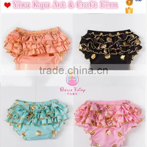 Baby Diaper Cover Underwear Cotton Panties Kid Ruffle Panties thumbnail-6