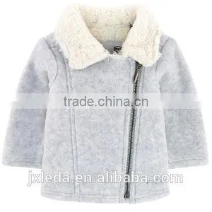 Kids,Children Quilted Jacket,Winter,100%Cotton Fabric Gray Children's Coat thumbnail-1