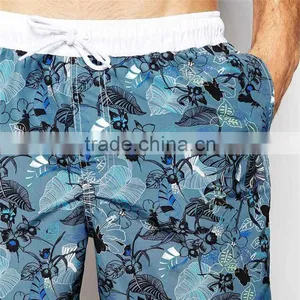 Stylish Print Quality Mens 100% Polyester Swim Shorts thumbnail-2