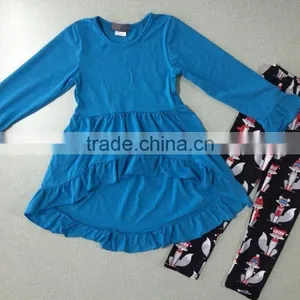 Wholesale Childrens Clothing Sets for Easter Wholesale Baby Girls Sets With Bunny and Lace Pants thumbnail-5