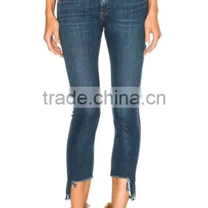 4870 Runwaylover Hot Sale Ladies .strench Ripped Jeans thumbnail-3