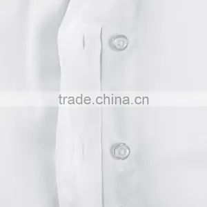 2017 Juqian New Design Spring Women Clothing Office Wear White Cotton Blouse thumbnail-5