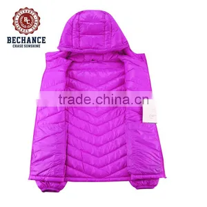New Fashion Shiny Foldable Ultralight Down Jacket for Women thumbnail-3