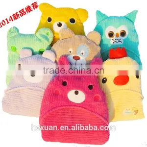 Infant Baby Towel Bath Towel With Hat Baby Hooded Bath Towel thumbnail-2