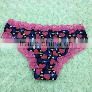 2017 Sexy Pictures of Sexy Women Wearing Sexy Panties With Fancy Dot Printed and Lace Trim thumbnail-2