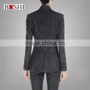 High Quality Collar Business Suits For Women Wool thumbnail-2