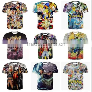 Walson High Quality Cotton Pokemon Go Print T Shirt thumbnail-1