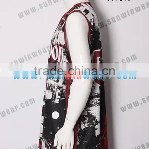 Fully Sublimation Professional Famous Basketbal Jerseys, Basketball Uniform thumbnail-3