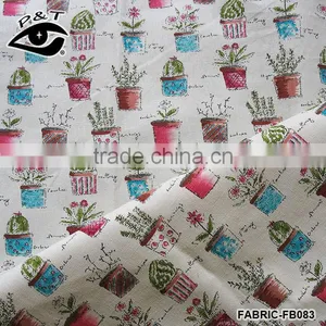 Linen Fabric Supplier Manufactur Printed 100% Linen Fabric For Dress Making thumbnail-2