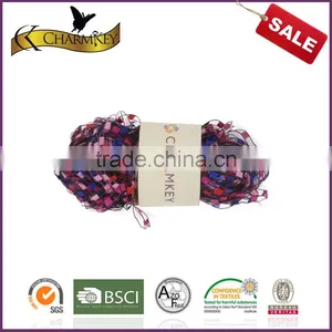 Fancy Yarns Factory Supply Colorful 100% Polyester Knitting Ladder Yarn Manufacturer Wholesale Space Dyed Knitting Yarn thumbnail-3