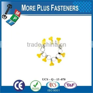 Made in Taiwan Stainless Steel German Type Hose Clamp Small Hose Clamps Butterfly Handle Type thumbnail-1