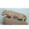 Acrylic Epoxy Resin Crafts Lion Standing on Rock thumbnail-1