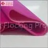 Rose 100% Polyester Nonwoven Velvet Flocked Fabric Wholesale Plain Type thumbnail-1