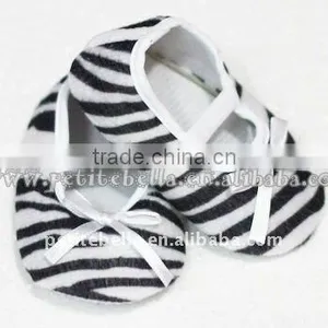 Baby Zebra Crib Shoes MAS39 thumbnail-1
