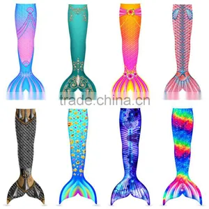 Custom High Quality Kids Swimwear Mermaid Tail thumbnail-5