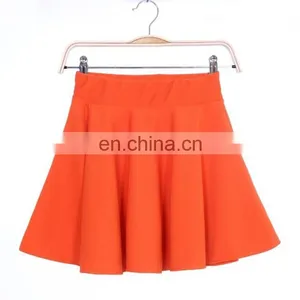 Women Fashion Summer Clothes Stretch Midi A-Line Sweet Waisted Skirt thumbnail-3