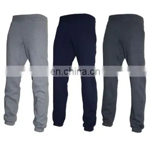 Mens Cotton Fleece Joggers Tracksuit Jogging Bottoms Sweat Pants Track S M L XL thumbnail-1