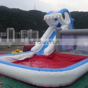 2014 Hot Sell Children Inflatable Pool With Slide /inflatable Water Slip Slide thumbnail-1