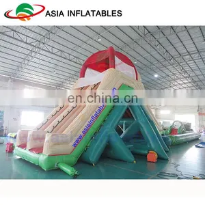 Full Digital Printing Inflatable Open Water Park Games , Inflatable Water Land Park thumbnail-4