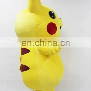 Hot Sale Lovely Inflatable Pikachu Mascot Costume thumbnail-3
