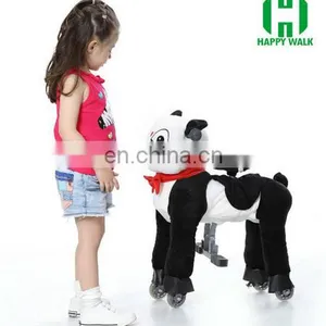 2017 Hot Sale Mechanical Horse for Sale, Plush Horse Ride-on for Kids, Walking Pony Toy thumbnail-6