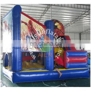 Commercial Inflatable Spider Bouncer With Slide Inflatable Bouncy House Inflatable Combo thumbnail-2