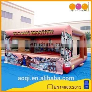 AOQI Commercial Use Inflatable Wild West Shootout Game for Sale thumbnail-1