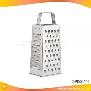 Top Supplier Good Design 4 Side Industrial Mini Manual Stainless Steel Rotary Cheese Grater thumbnail-3