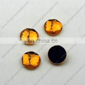 DZ-1011 Flat Back Glass Rhinestone for Garment Decoration thumbnail-2