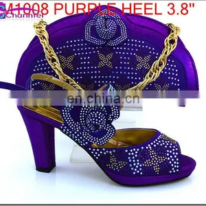 Shoes and Matching Clutch Bag Women High Heel Shoes MM1008 thumbnail-3