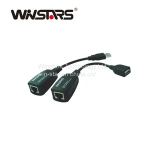 USB 2.0 Extension Ethernet Lan Adapter With 150m USB Extension Cable thumbnail-1