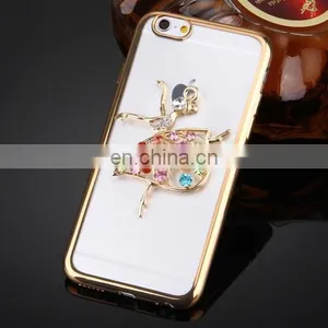 Wholesale 20% Discount TPU Case With Dianmand Elegant Ballet Dancer for IPhone 6&6S thumbnail-3